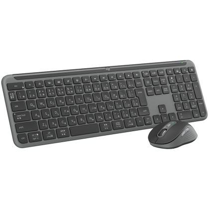 LOGITECH Signature Slim Combo MK950 - GRAPHITE - US INT'L - 2.4GHZ/BT- INTNL-973