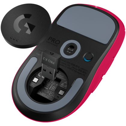 Mouse Logitech G PRO X SUPERLIGHT 2 LIGHTSPEED Mouse pentru jocuri - MAGENTA - EER2-933