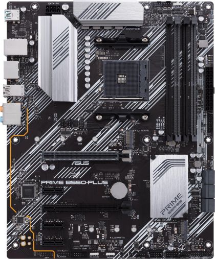 Placa de baza ASUS PRIME B550-PLUS, socket AM4, 4xDDR4, Aura Sync, PCIe 4.0, Dual M.2