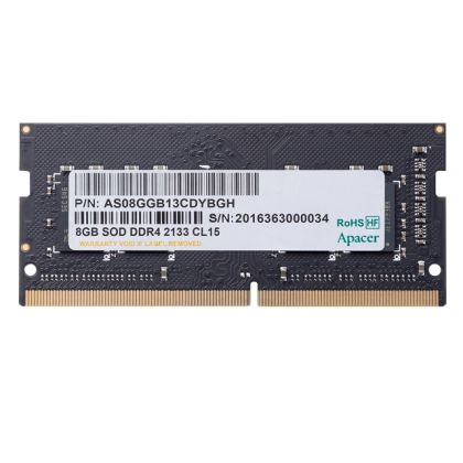 Apacer RAM 8GB DDR4 SODIMM 1024x8 3200MHz - AS08GGB32CSYBGH