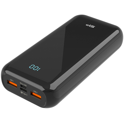 Power Bank Silicon Power, QS28, 20000mAh, Global, Negru, EAN: 4713436140290