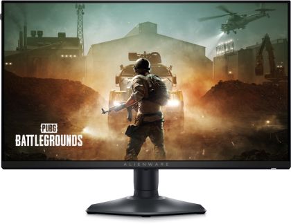 Monitor Dell Alienware AW2523HF, 24,5" LED anti-reflecție, IPS, 0,5 ms GtG, FullHD 1920x1080, 1000:1, 400 cd/m2, AMD FreeSync Premium, G-Sync, 99% sRGB, HDMI, DP, Hub USB ComfortView, înălțime reglabilă, pivot, pivotant, negru