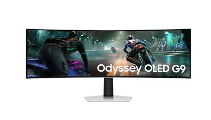 Monitor LED Samsung LS49DG910SUXEN Odyssey G91SD, 49" DQHD Curved 1800R 32:9 (5120x1440) QD-OLED 144z, 250 cd/m2, 1m:1, DisplayHDR True Black 400, 0.03ms(GTG), 178/178, FS PP, 1xDP 1xHDMI, Tilt/HeightAdj, Remote, VESA 100x100, 2Y