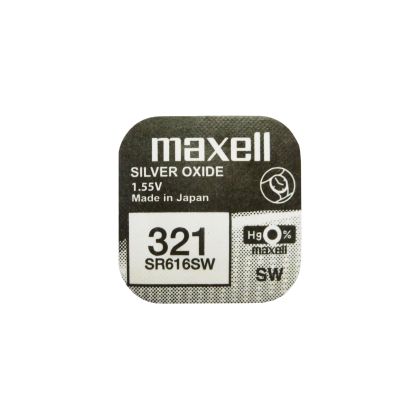 Baterie buton argintie MAXELL SR-616 SW /321/ 1.55V