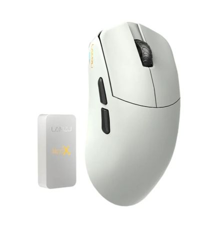 Lamzu MAYA X 8K - Wireless Gaming Mouse - Cloud Grey