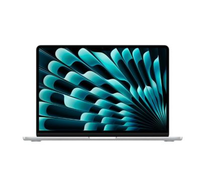 Лаптоп Apple 13-inch MacBook Air: Apple M3 chip with 8-core CPU and 10-core GPU, 24GB, 512GB SSD - Silver