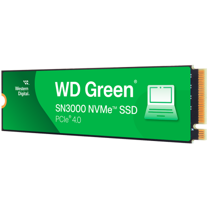 SSD WD Green SN3000 NVMe (M.2 2280, 2TB, PCIe Gen4x4) BULK PACK (216 UNITS)