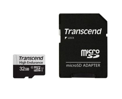 Memorie Transcend 32 GB micro SD cu adaptor U1, HighRezistenta