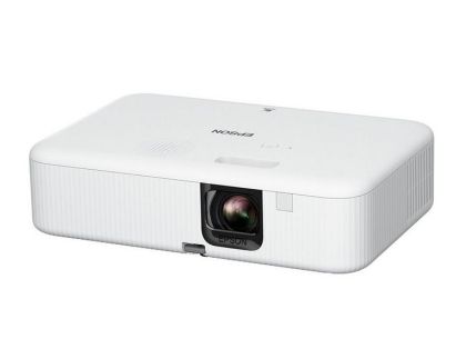 Proiector multimedia Epson CO-FH02, Full HD 1080p (1920 x 1080, 16:9), 3000 ANSI lumeni, 16.000:1, USB 2.0, HDMI, Android TV, Război lămpi: 24 luni, Alb