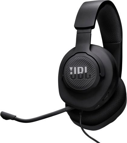 Слушалки JBL QUANTUM 100M2 BLK Wired over-ear gaming headset with detachable mic and mute option