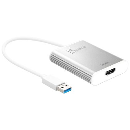 Адаптер j5create JUA354, За 1 монитора, USB-C - HDMI