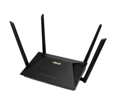 Рутер Asus Wireless Router,RT-AX1800U, AX1800, Dual-Band, Dual-Core 880MHz CPU, 128MB/256MB, Gigabit, AiProtection Classic, Traditional QoS, VPN server/client, IPTV, OFDMA, MU-MIMO, Beamforming, AiMesh,Black