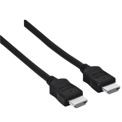 Cablu HAMA 205001, HDMI tată - HDMI tată, 10,2 Gbit/s, 1080p, 3 m, Ecranat, Negru