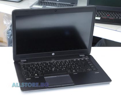 HP ZBook 14 G2, Intel Core i7, 16GB So-Dimm DDR3L, 256GB 2.5 Inch SSD, AMD FirePro M4150, 14" 1920x1080 Full HD 16:9, Grade B