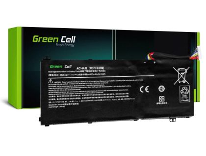 Baterie pentru laptop GREEN CELL, Acer Aspire Nitro V15 VN7-571G VN7-572G VN7-591G VN7-592G i V17 VN7-791G VN7-792G AC14A8L, 11.4V, 3800mAh
