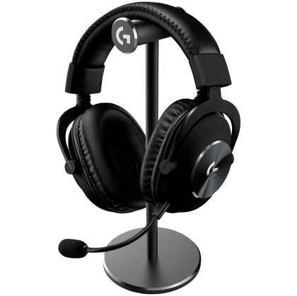 LOGITECH G PRO X Gaming Headset - BLACK - USB + Stand - EMEA-914