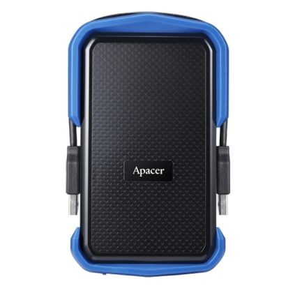 Apacer Portable Hard Drive AC631 1TB USB 3.2 Gen 1, Military-Grade, Shockproof, Black