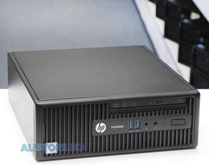 HP ProDesk 400 G3 SFF, Intel Core i3, 8192MB DDR4, 128GB 2.5 Inch SSD, Slim Desktop, Grade A