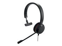 Căști mono JABRA Evolve 20 MS on-ear convertibile cu fir USB-C izolator de zgomot