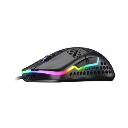 Mouse de gaming Xtrfy M42 Negru, RGB, Negru