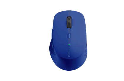 Mouse optic wireless RAPOO M300 Silențios, Multi-mod, silentios, Albastru