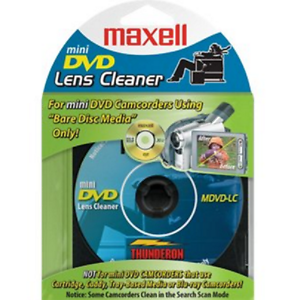 DVD-R Video Kamera mini 8 cm/ MAXELL temizleme diski/kameralar için/blister 1 adet. PVC durumda