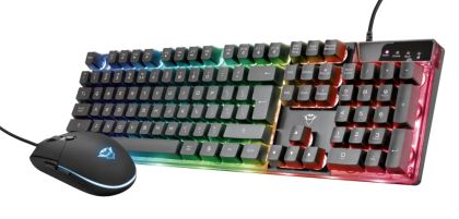 Комплект TRUST GXT 838 Azor Gaming Keyboard & Mouse Combo