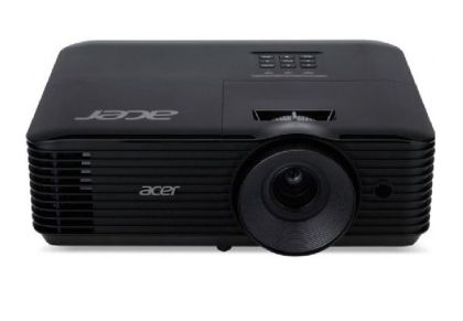 Мултимедиен проектор Acer Projector X1228H, DLP, XGA (1024x768), 4800 ANSI Lm, 20 000:1, 3D, Auto keystone, HDMI, VGA in/out, RCA, RS232, Audio in/out, DC Out (5V/1A), 3W Speaker, 2.7kg, Black