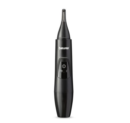 Trimmer de precizie Beurer MN2X, Incl. 3 accesorii pentru tunderea și modelarea sprâncenelor, a firelor de păr din nas și urechi, Accesorii din oțel inoxidabil de înaltă calitate, (IPX4), Alimentat cu baterie, Incl. capac de protecție, perie de curățare ș