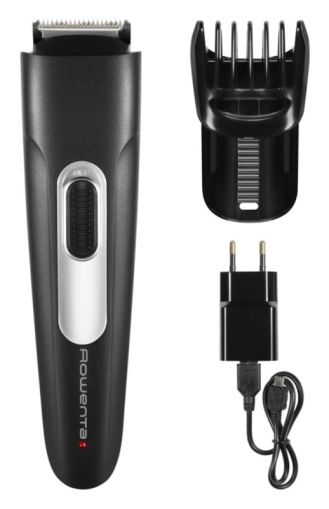 Trimmer Rowenta TN2801F4 Beard trimmer Stylis Easy, minimum cutting length 0.5mm, precision setting 1mm, 3 day beard function, beard cutting length adjustment range 0.5 to 10 mm, 11 beard cutting length positions, classic or USB Charging Beard comb lockin