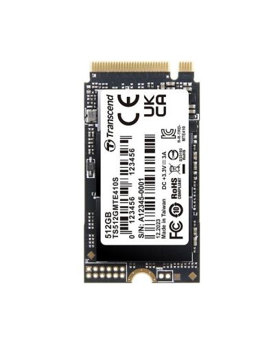 Hard disk Transcend 512 GB, M.2 2242, PCIe Gen4x4, NVMe, 3D TLC, fără DRAM