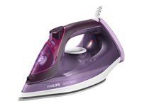 PHILIPS Steam iron Series 3000 40g/min 180g steam boost SteamGlide Plus 2600 W Black