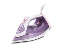 PHILIPS Steam iron Series 3000 30g/min 140g steam boost SteamGlide Plus 2000 W Purple