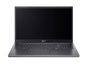 Лаптоп Acer Aspire 17, A17-51M-562E, Intel Core i5 1334U (up to 4.60GHz, 12MB), 17.3" FHD (1920x1080) IPS slim bezel LCD, 16GB DDR5 4600MHz,512GB PCIe NVMe SSD, Intel UMA, FHD Cam,WiFi 6E, BT 6E, Backlit Kbd, No OS, Steel Gray
