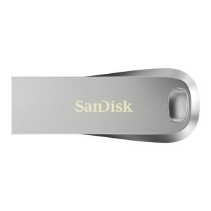 Unitate flash USB SanDisk Ultra Luxe, USB 3.1 Gen 1, 128 GB, argintiu