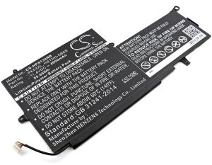 Laptop Battery for  HP HSTNN-DB6S PK03XL for Spectre Pro X360, 11,4V 4900mAh CAMERON SINO