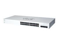 Comutator Cisco CBS220 Smart cu 24 porturi GE, 4x10G SFP+