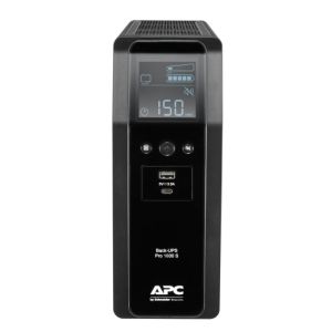 Uninterruptible UPS APC Back UPS Pro BR 1600VA, 230V, Sinewave, 8 Outlets, AVR, LCD interface