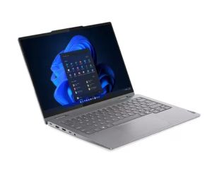 Laptop Lenovo ThinkBook 14 2-in-1 G4 Intel Core Ultra 5 125U (up to 4.3GHz, 12MB), 16GB DDR5 5600MHz, 512GB SSD, 14" WUXGA (1920x1200) IPS Glossy, AR, Touch, Integrated Intel Graphics, FHD&IR Cam , FPR, Backlit KB, WLAN, BT, Luna Grey, Win11Pro, 3Y Onsite