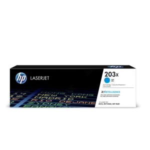 Cartuș de toner original HP 203X LaserJet cyan