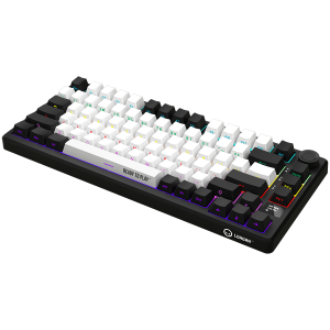 LORGAR KBP7075W, Wireless 75% Mechanical Gaming Keyboard Pro, Black/red, EN layout