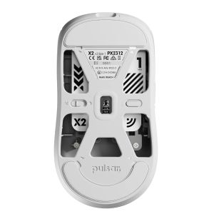 Pulsar Wireless Gaming Mouse X2 v3 Size1 White - 1K (8K compatible)