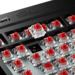 Pulsar Professional Gaming Mechanical Keyboard Xboard MS TKL ANSI Black - 8K, Cherry MX2A [Linear], RGB