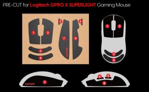 Pulsar Supergrip Griptape Precut for G Pro X Superlight / G Pro X Superlight 2