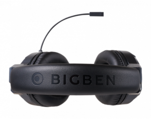 Căști gaming Nacon Bigben PS4 Official Headset V3 Titanium, Microfon, Gri