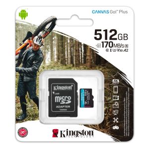512G SDMIC KINGST CANV GO+ G4