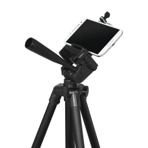 Trepied HAMA Star, pentru smartphone-uri, GoPro, 112 cm, 3D cu „BRS3”, telecomanda Bluetooth