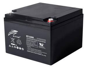Baterie cu plumb-acid RITAR, (RT12260) AGM, 12V, 26 Ah, 166/ 176/ 125 mm, terminal F13(M5)