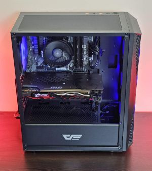 Ryzen 5-5500/ GTX 1070Ti 8GB/ SSD 512GB/ RAM 16GB/ Геймърски компютър DarkReaper S150