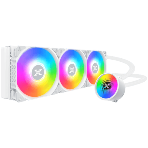 Liquid Killer X Arctic 360 (AIO Liquid Cooler, New X logo ARGB Pump Head, 3x120mm ARGB Fan, Plastic Steel Backpanel)